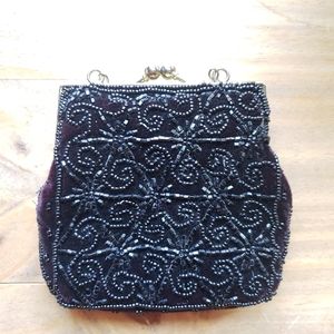 Vintage Beaded Coin Purse